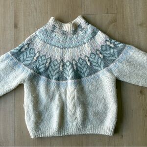 Vintage Fair Isle Women's Sweater